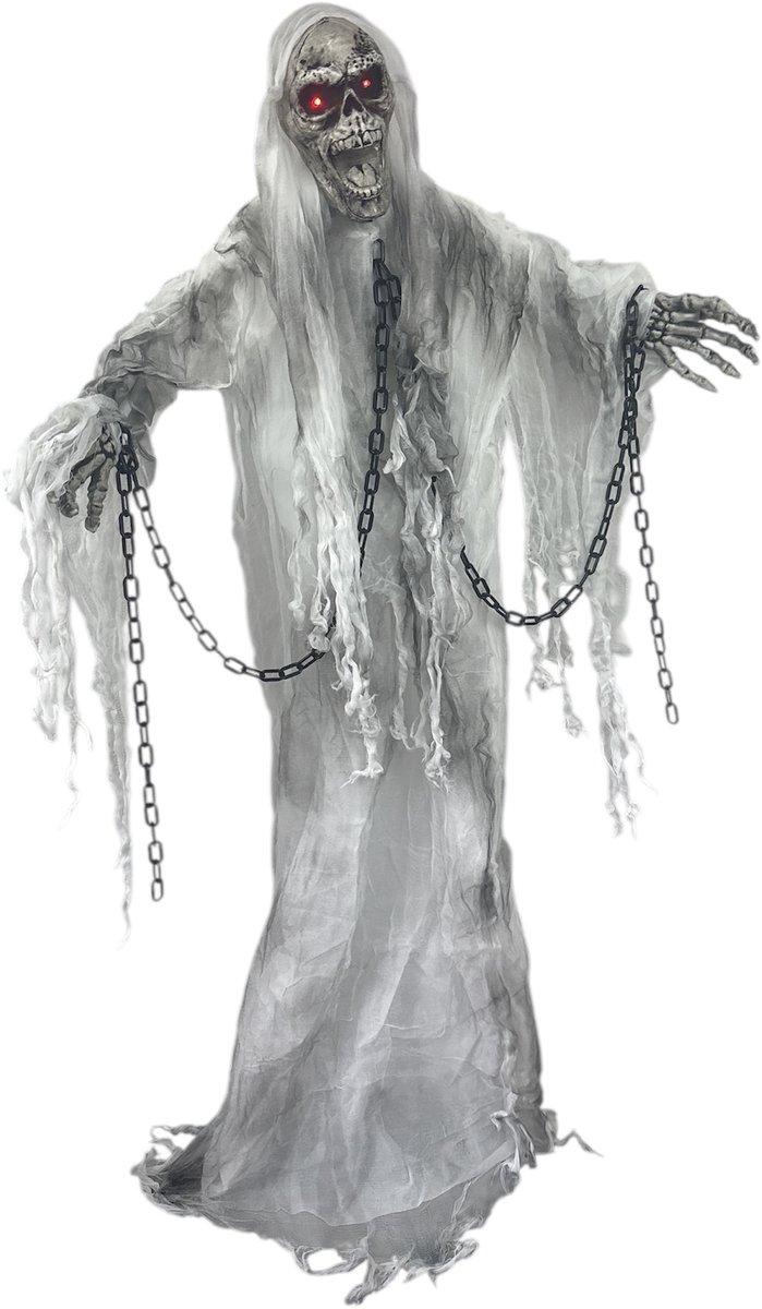 Halloween pop Terror Creep (Beweging, licht en geluid) 1.80 M hoog