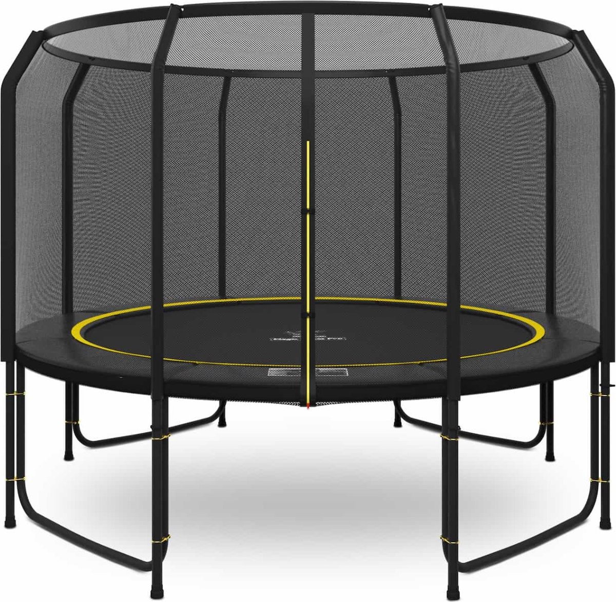 Magic Jump Fiber Black trampoline 366 cm met veiligheidsnet