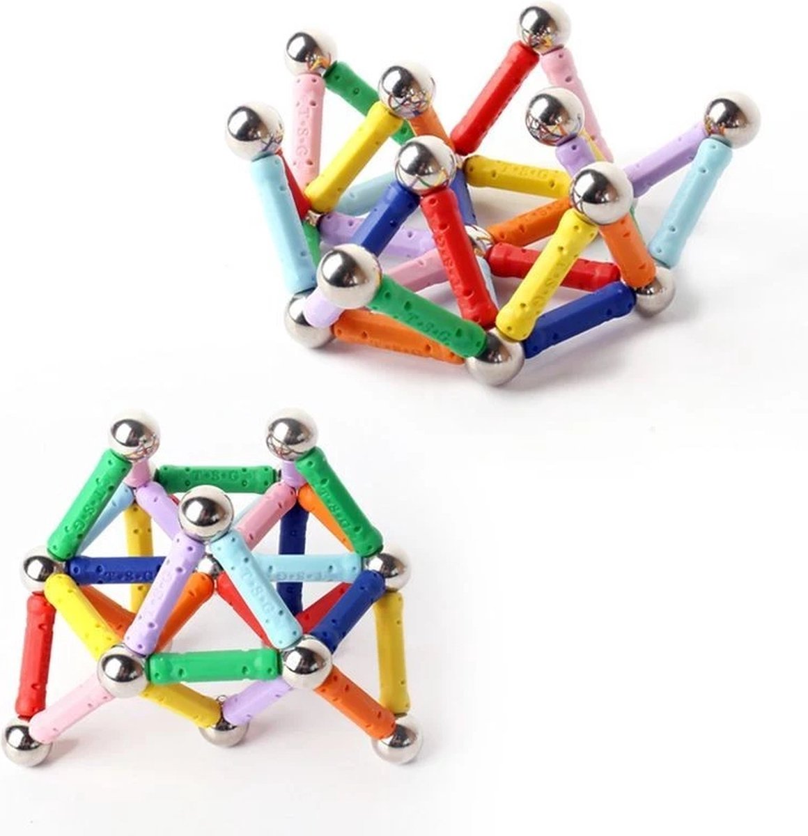 Procart Magnetisch speelgoed 3D - 230 stuks