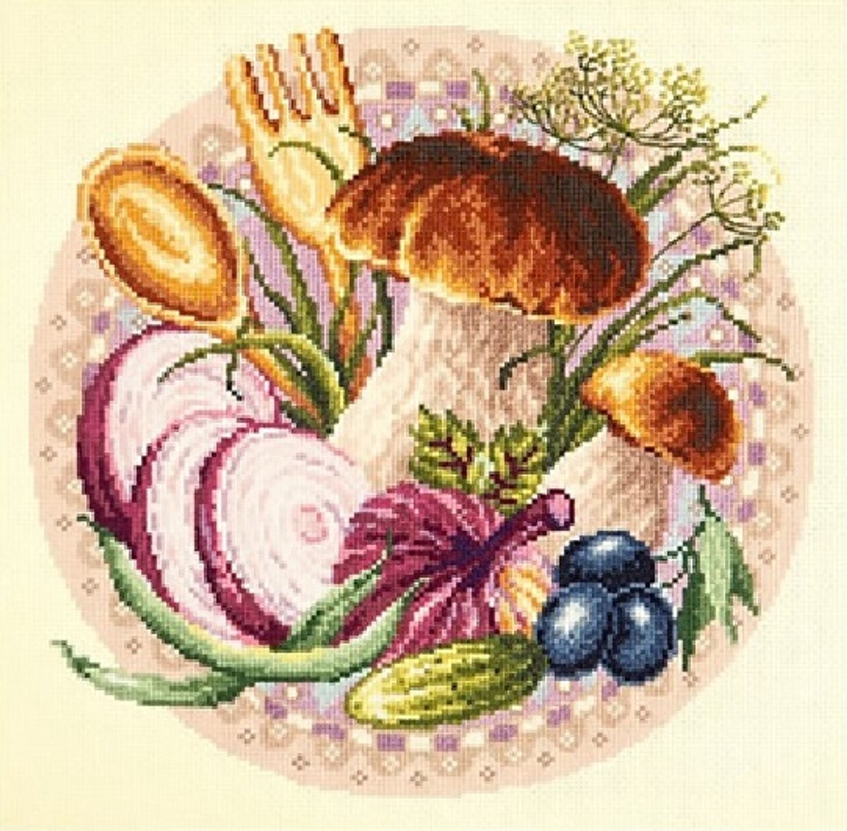 Borduurpakket Magic Needle - Favorite Snacks