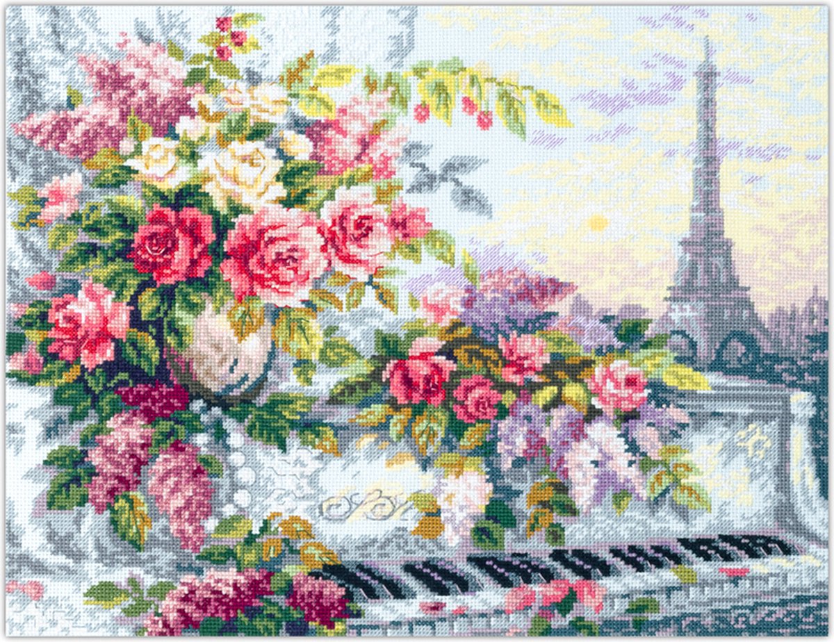 Magic Needle Melodies of Paris borduren (pakket) 520-560