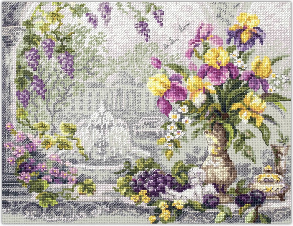 Magic Needle White Night Romance borduren (pakket) 210-206