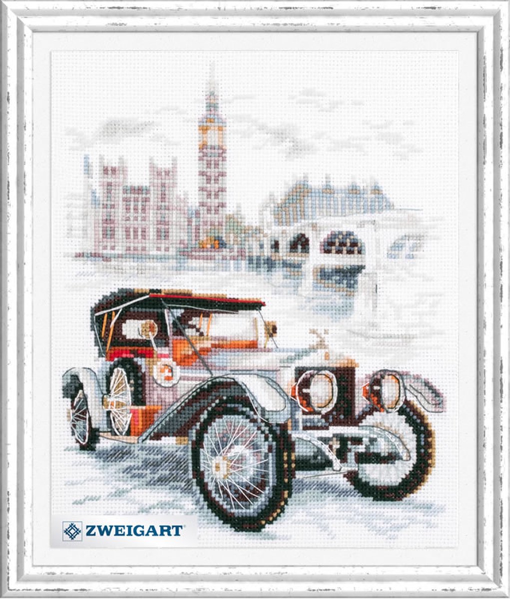 Retro Style Britain Aida telpakket - Magic needle