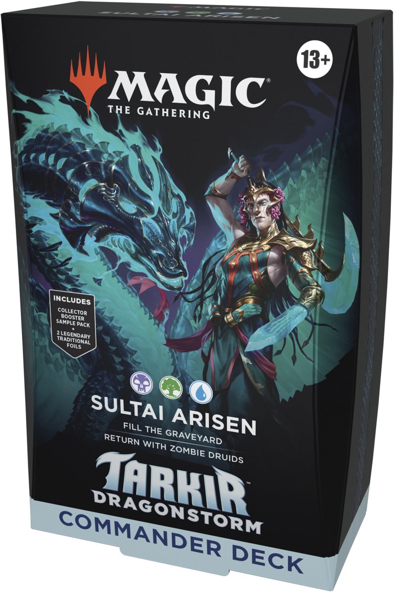 Magic: The Gathering Tarkir: Dragonstorm Commander-deck - Sultai Arisen
