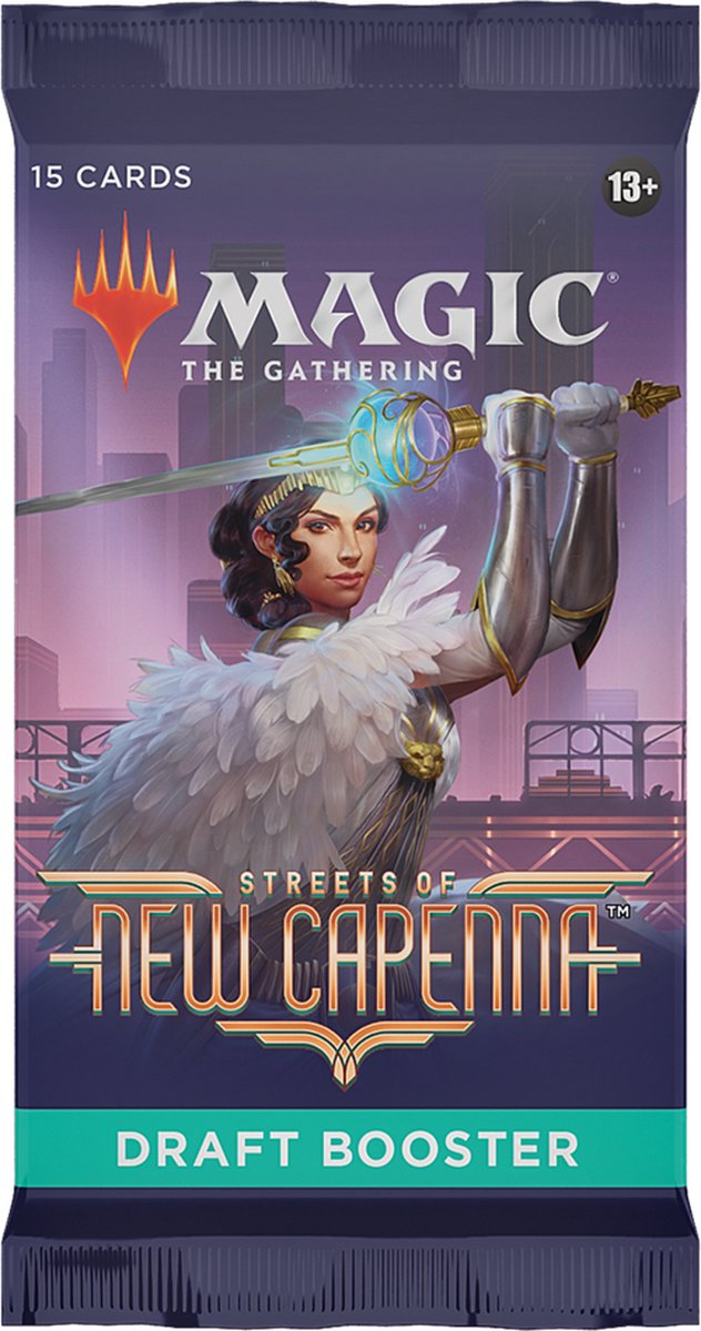 TCG Magic The Gathering Streets of New Capenna Draft Booster MAGIC THE GATHERING