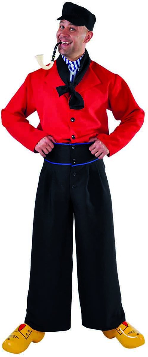 Volendamse Klederdracht Kostuum Heren met Petje en sjaaltje