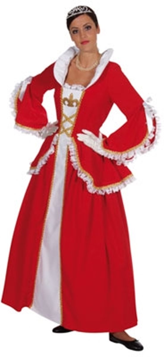 Musketier dames kostuum - Carnaval verkleedkleding vrouwen maat 32/34
