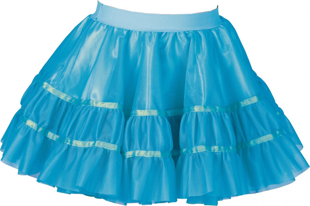 Magic Design Petticoat Dames Blauw Maat Xl