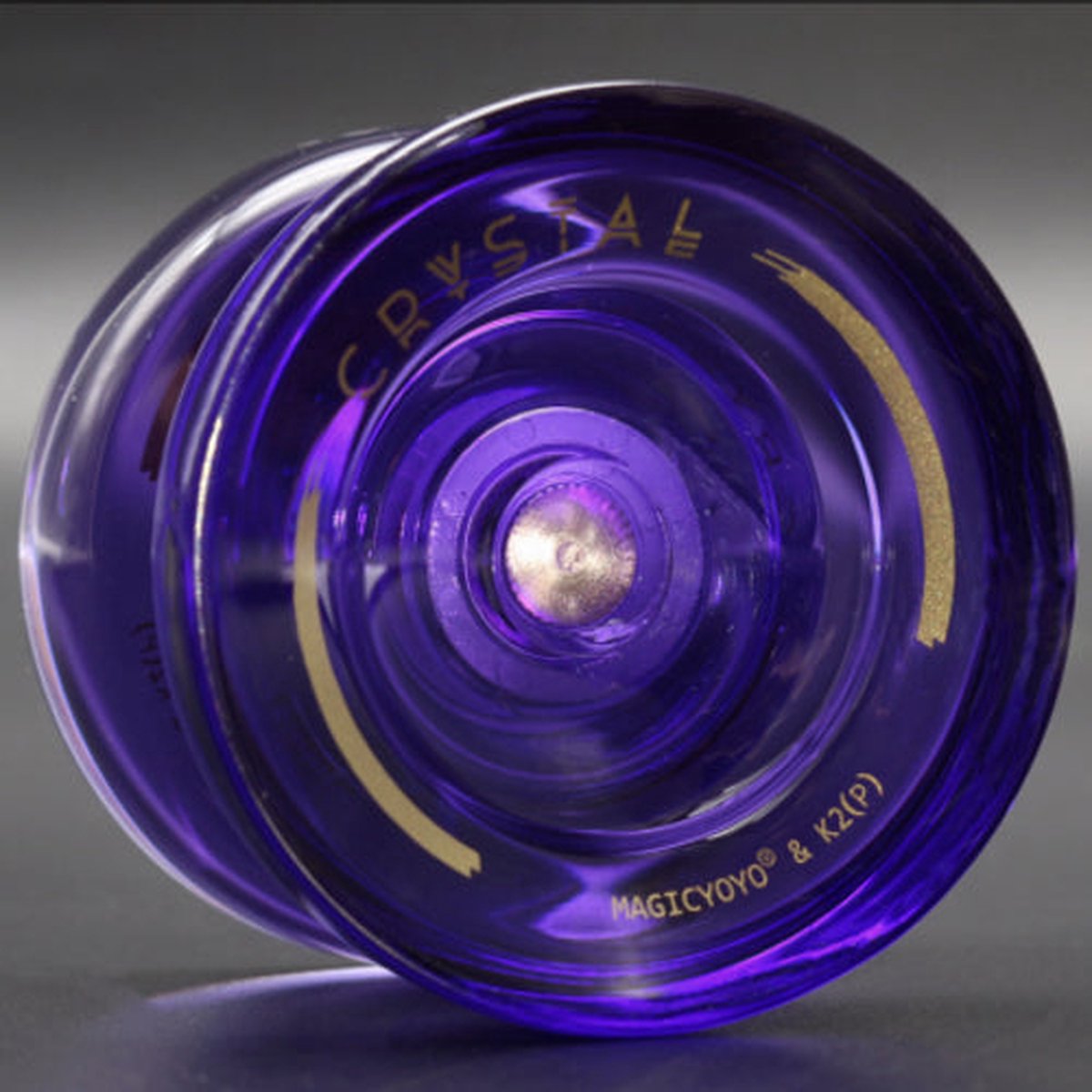 MagicYoyo K2 Crystal - Responsive Jojo - Paars