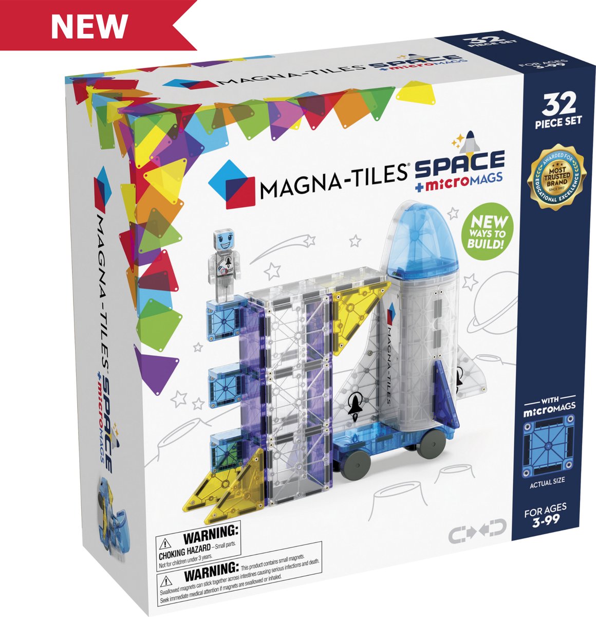 242032SP - MAGNA-TILES Space 32 pieces