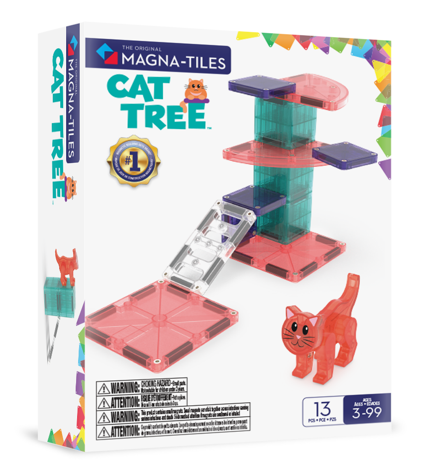 MagnaTiles cat tree 13 delig