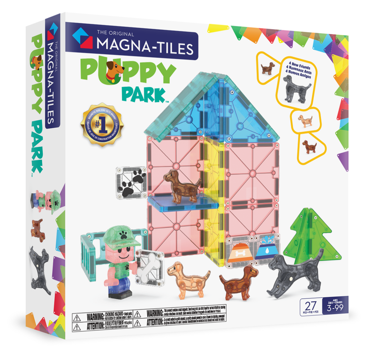 MagnaTiles puppy park 27 delig