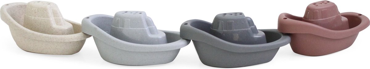 Magni - Bad Bootjes - 4 stuks - Duurzaam - Babyspeelgoed - Koppelbaar