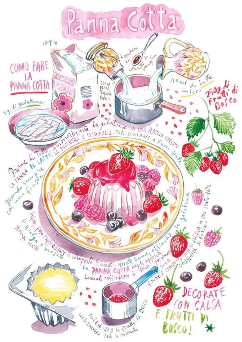 Magnolia legpuzzel Panna Cotta - 1000 stukjes kleurrijk speelgoed.