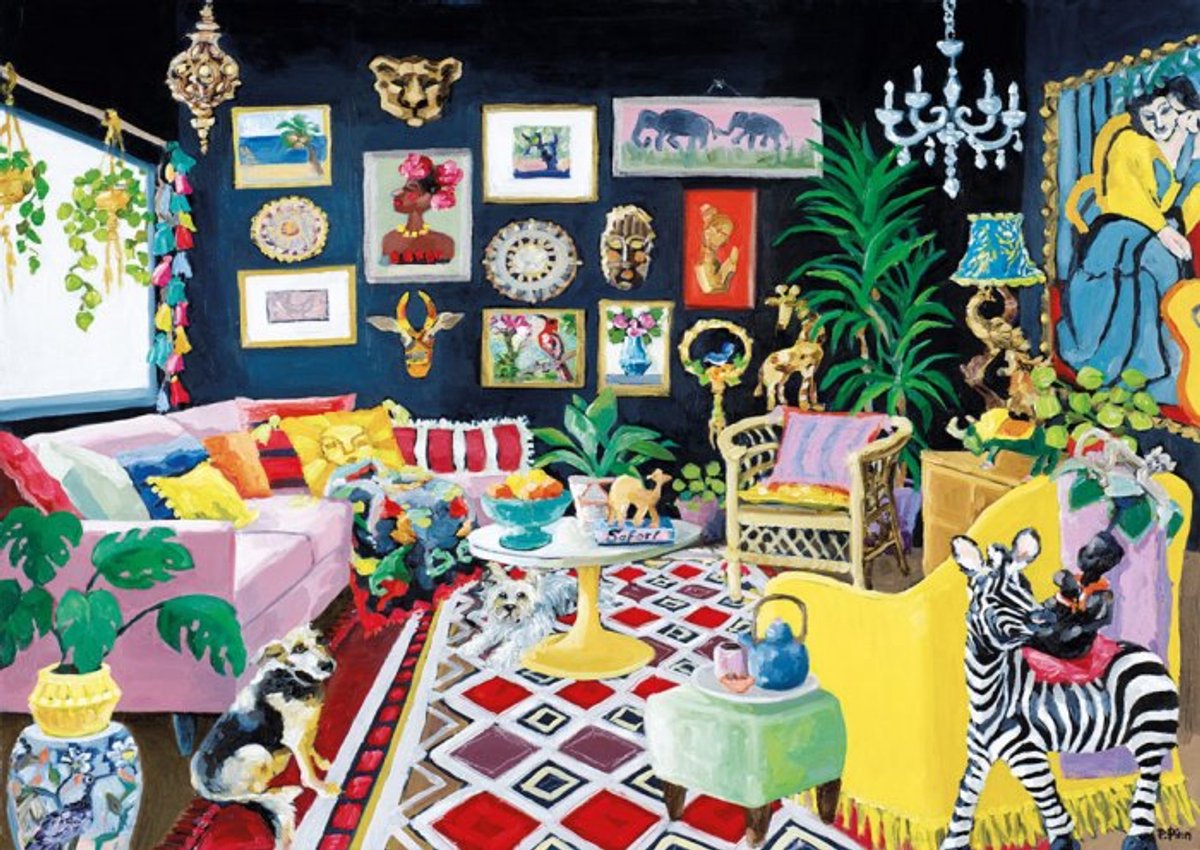 Magnolia legpuzzel The Travel Memories - 1000 stukjes puzzel plezier.