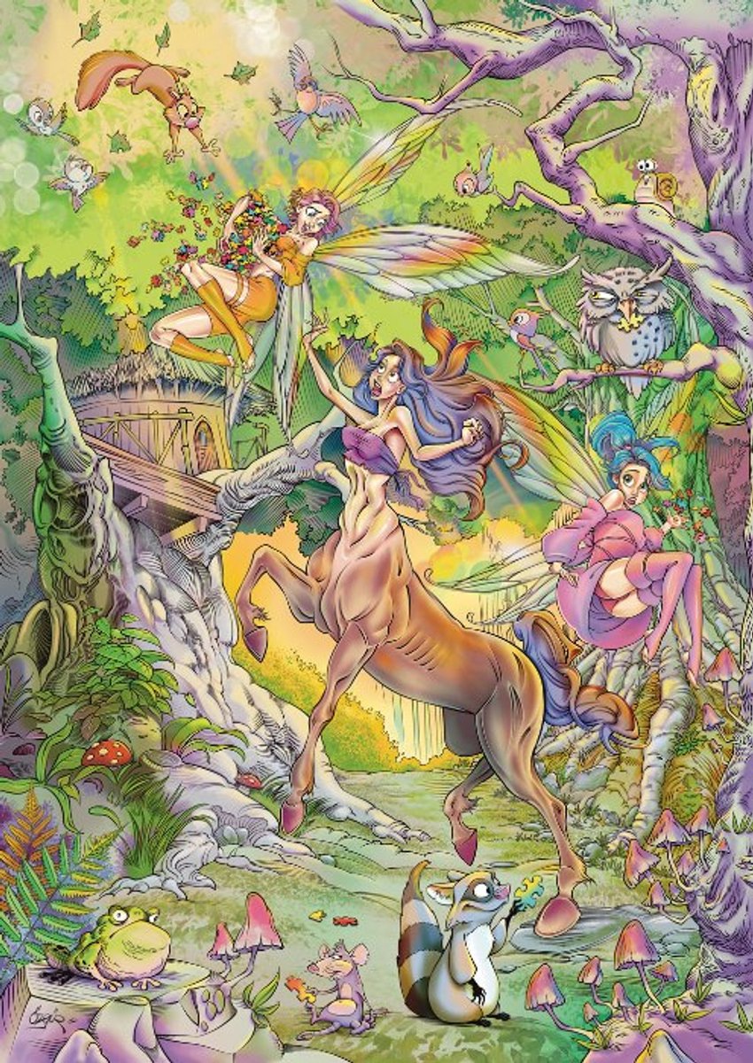 Magnolia puzzel 1000 stukjes - Thieves legpuzzel voor volwassenen.