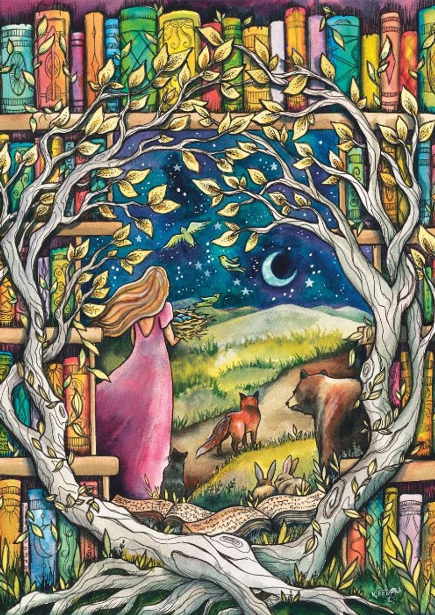 Magnolia puzzel Finding Dreamland 1000 stukjes legpuzzel.