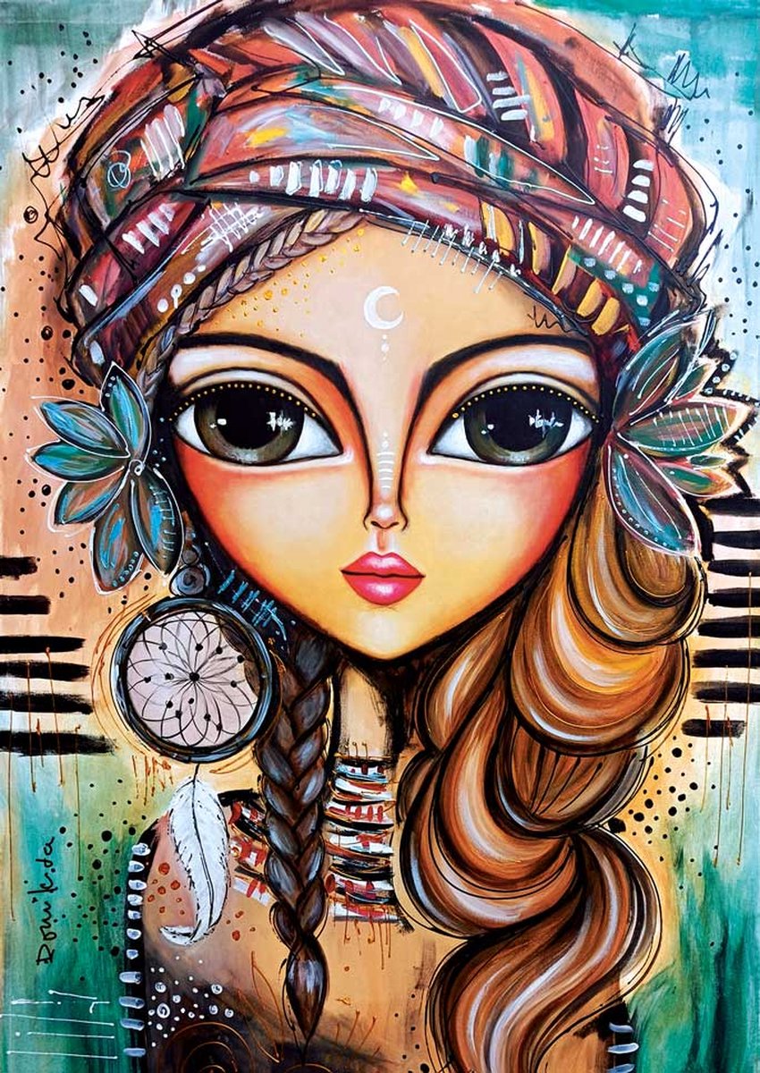 Magnolia puzzel The Brown Beauty - 1000 stukjes legpuzzel.