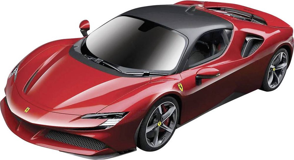 MaistoTech 82334 Ferrari SF90 Stradale 1:24 RC modelauto voor beginners Elektro Straatmodel Achterwielaandrijving Incl.