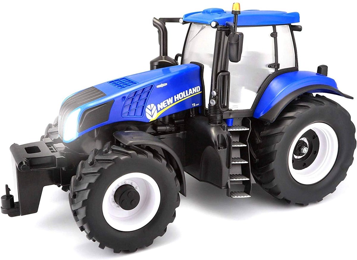 Maisto Rc Tractor New Holland 1:16 Blauw