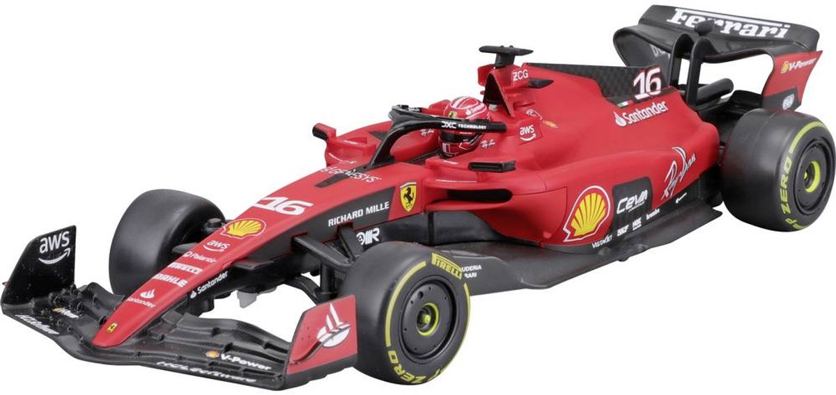 MaistoTech 582357 Ferrari F1 2023 1:24 RC modelauto voor beginners Elektro Racewagen