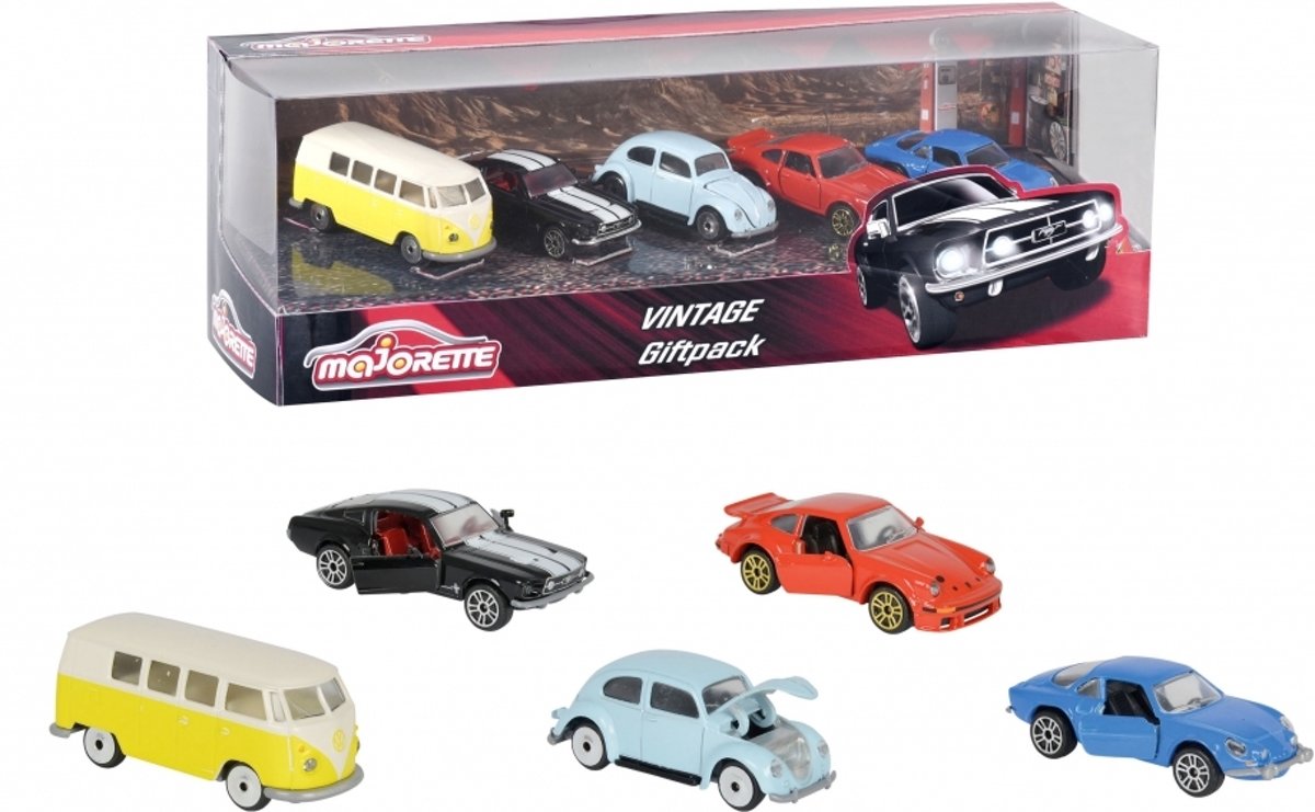 Majorrete Vintage Giftpack Die-Cast - Speelgoedvoertuigen