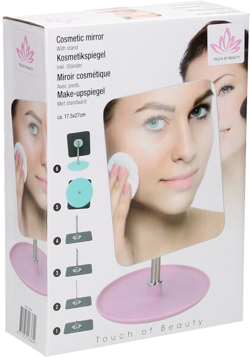 Make-up spiegel speelgoed met standaard multikleuren voor kinderen.