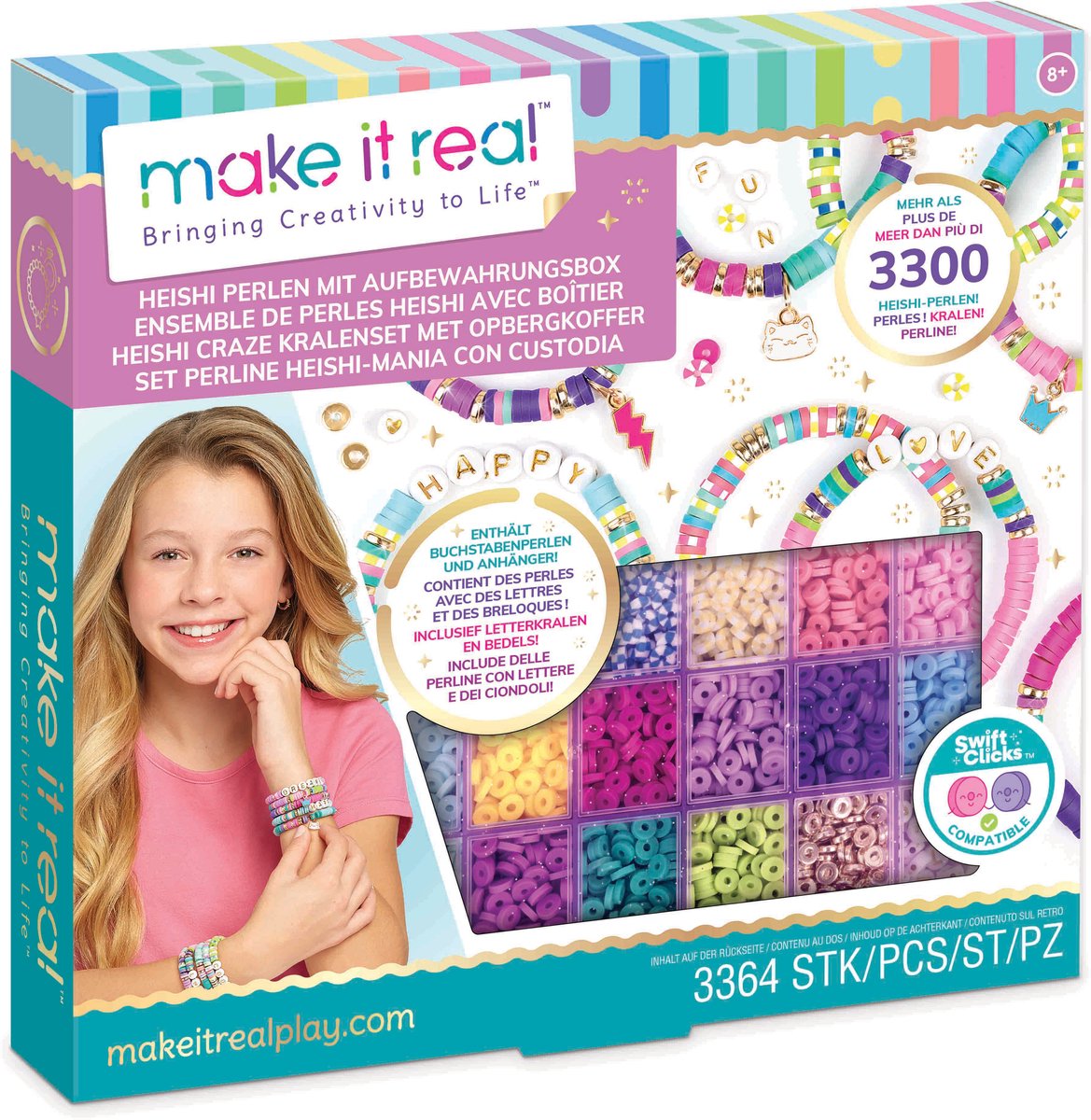 Make it Real - Heishi Craze Kralenset met Opbergkoffer