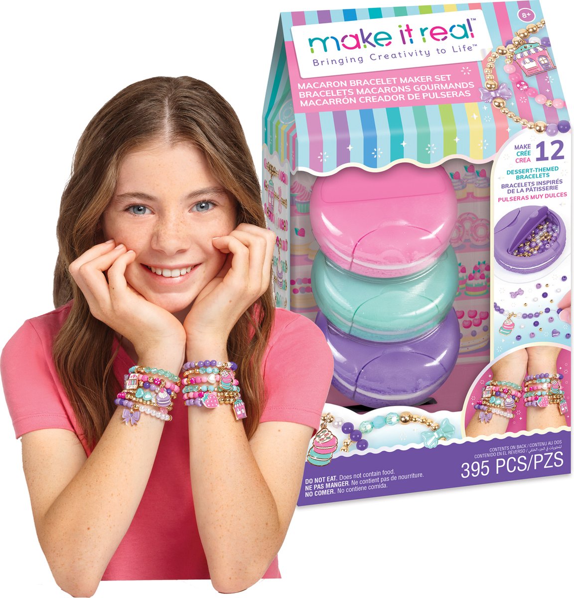 Make it Real - Macarons Armbandenstudio - Maak 12 unieke armbanden
