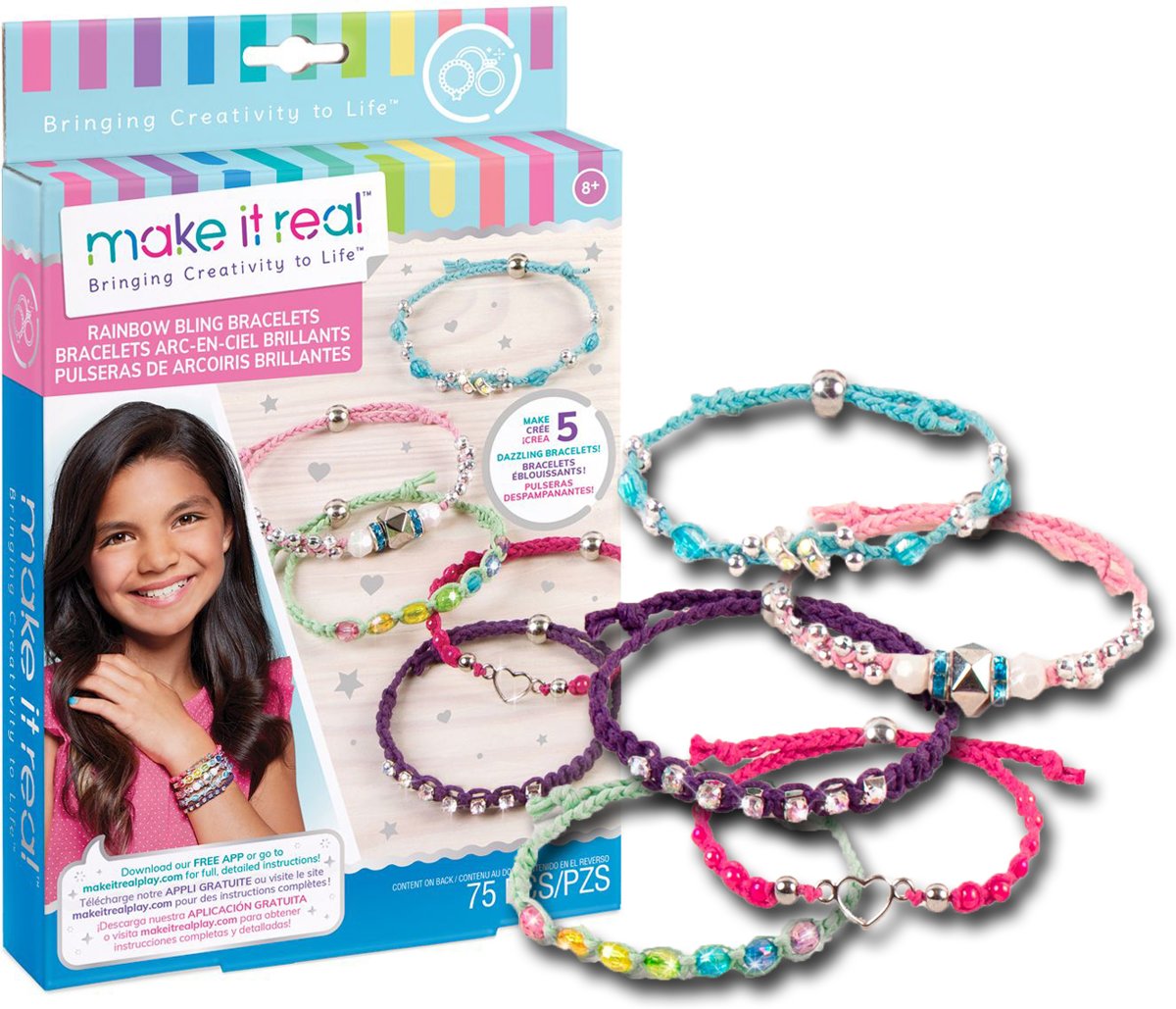Make it Real - Regenboog Armbandjes maken