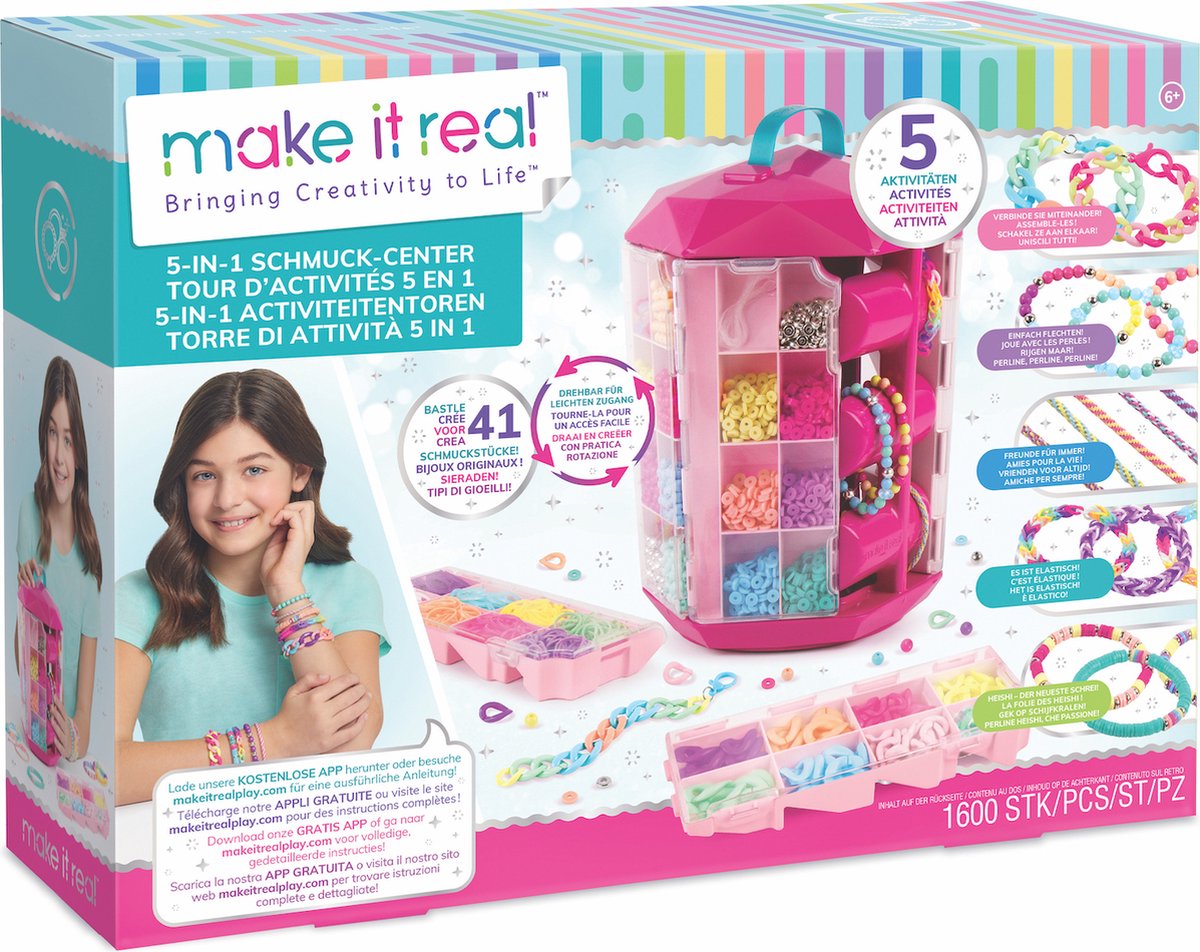 Make it Real 5-in-1 Sieraden Activiteiten Toren