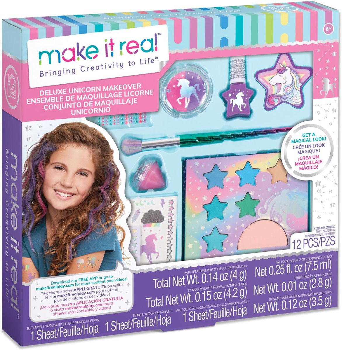 Make it Real Deluxe Unicorn Make Up Pakket