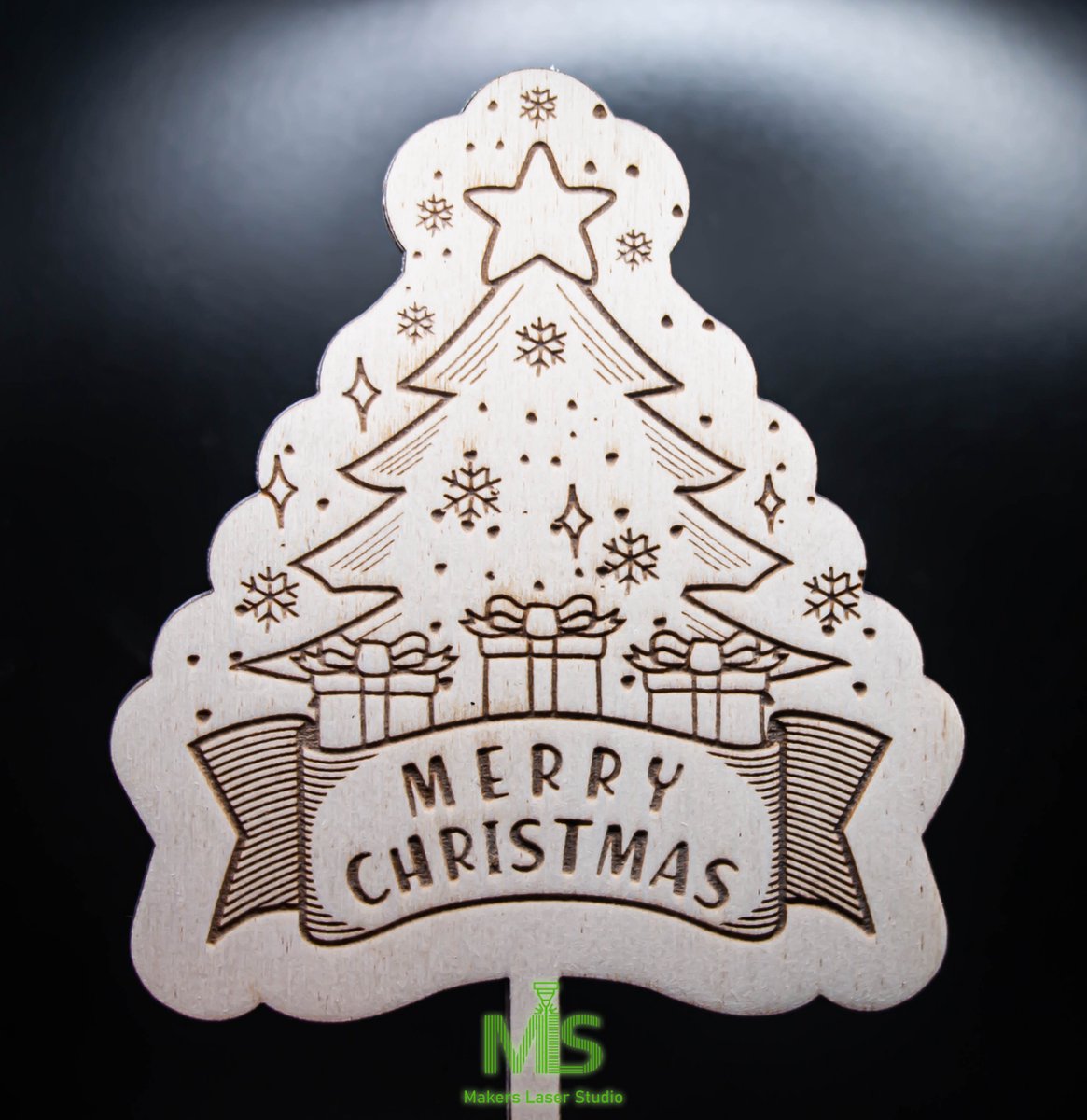 Taart Decoratie / Merry Christmas taarttopper/ Taarttopper / vrolijk kerst / Happy Birthday Decoratie /Taart Topper Feestje/ Traktatie /Cake Topper/ gepersonaliseerde taart topper/ houten taart topper/ Merry Christmas