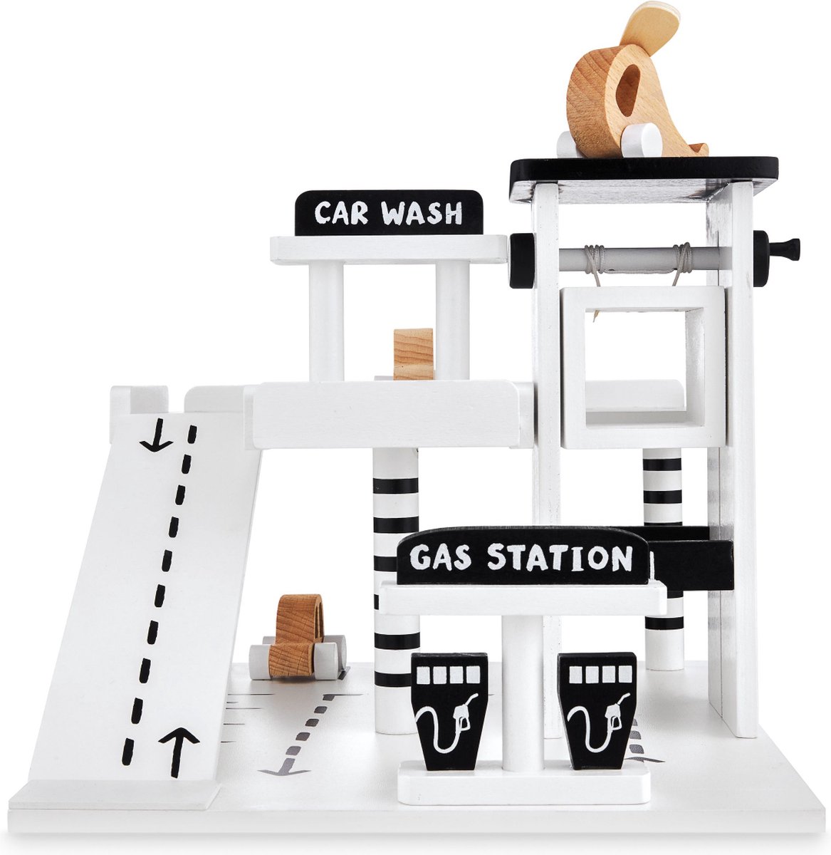 Mamabrum - Autogarage - Parkeergarage - Speelgoed - Hout