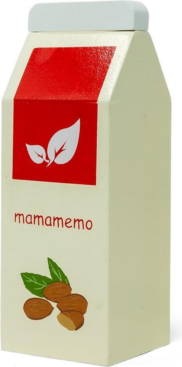 Mamamemo Pak Amandel 5 X 12 X 5 Cm Ivoorwit/rood/bruin