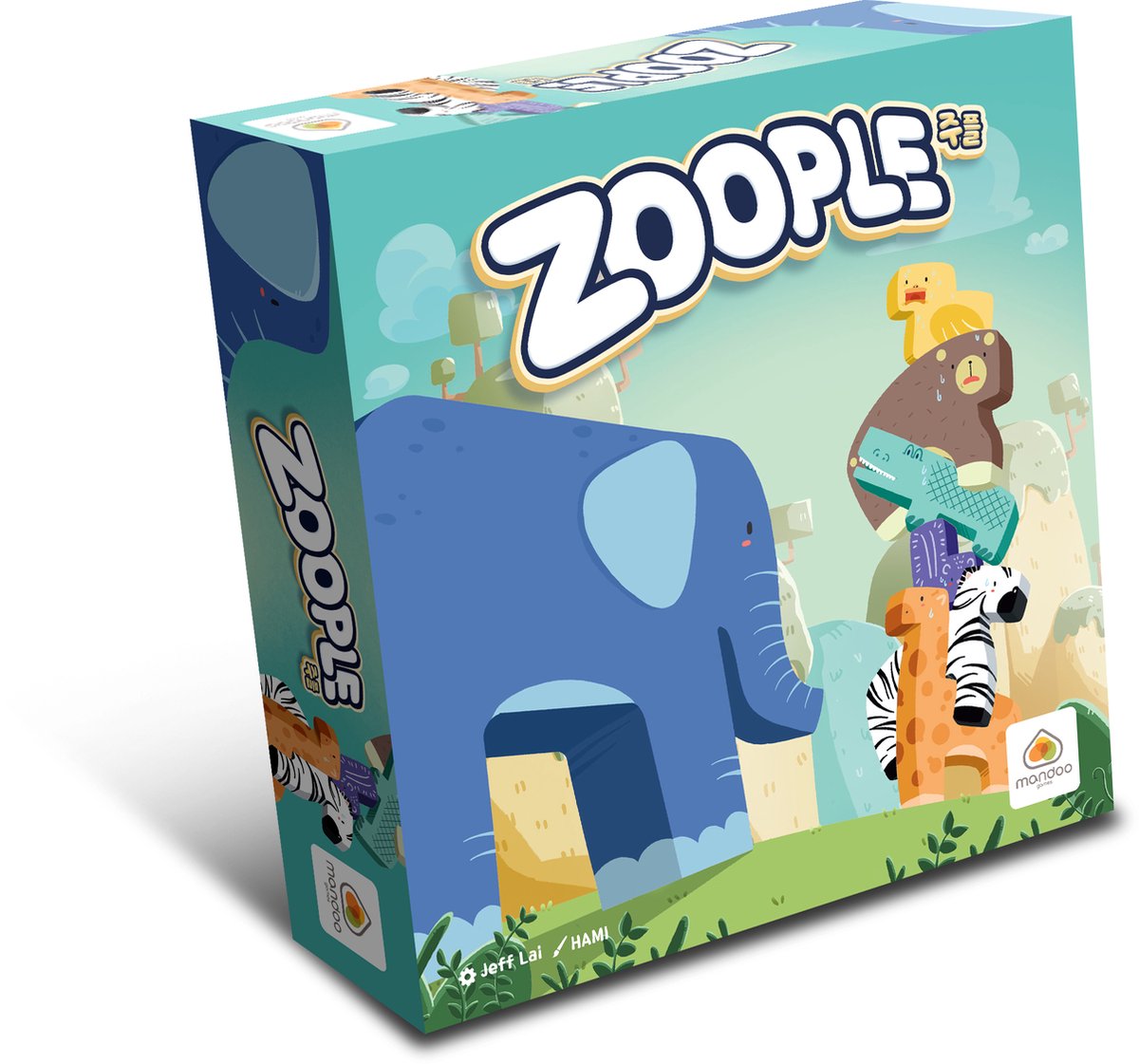 Zoople - Gezelschapsspel - Engelstalig - Mandoo Games