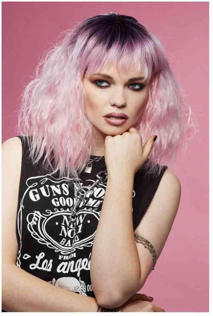 Manic Panic Pruik Love Kitten Trash Goddess Roze