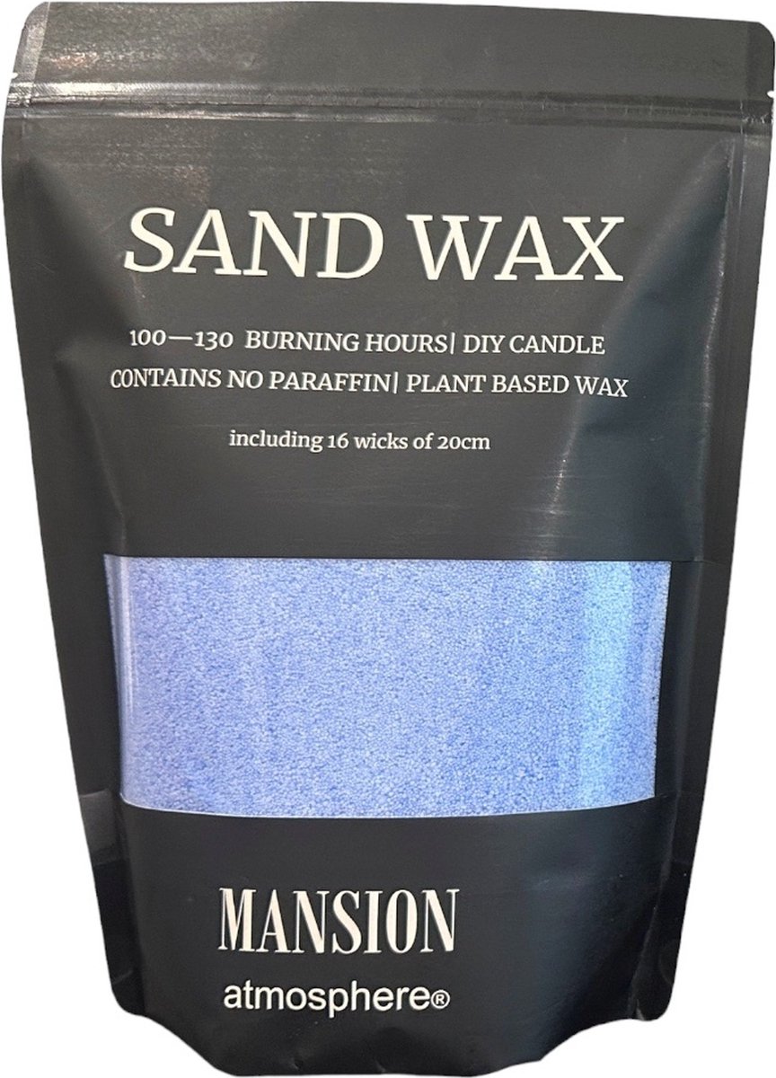 Sand Wax blauw - 500gr