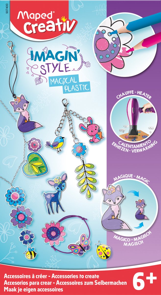 MAPED CREATIV - IMAGINSTYLE - MAGICAL PLASTIC - Accessoires maken