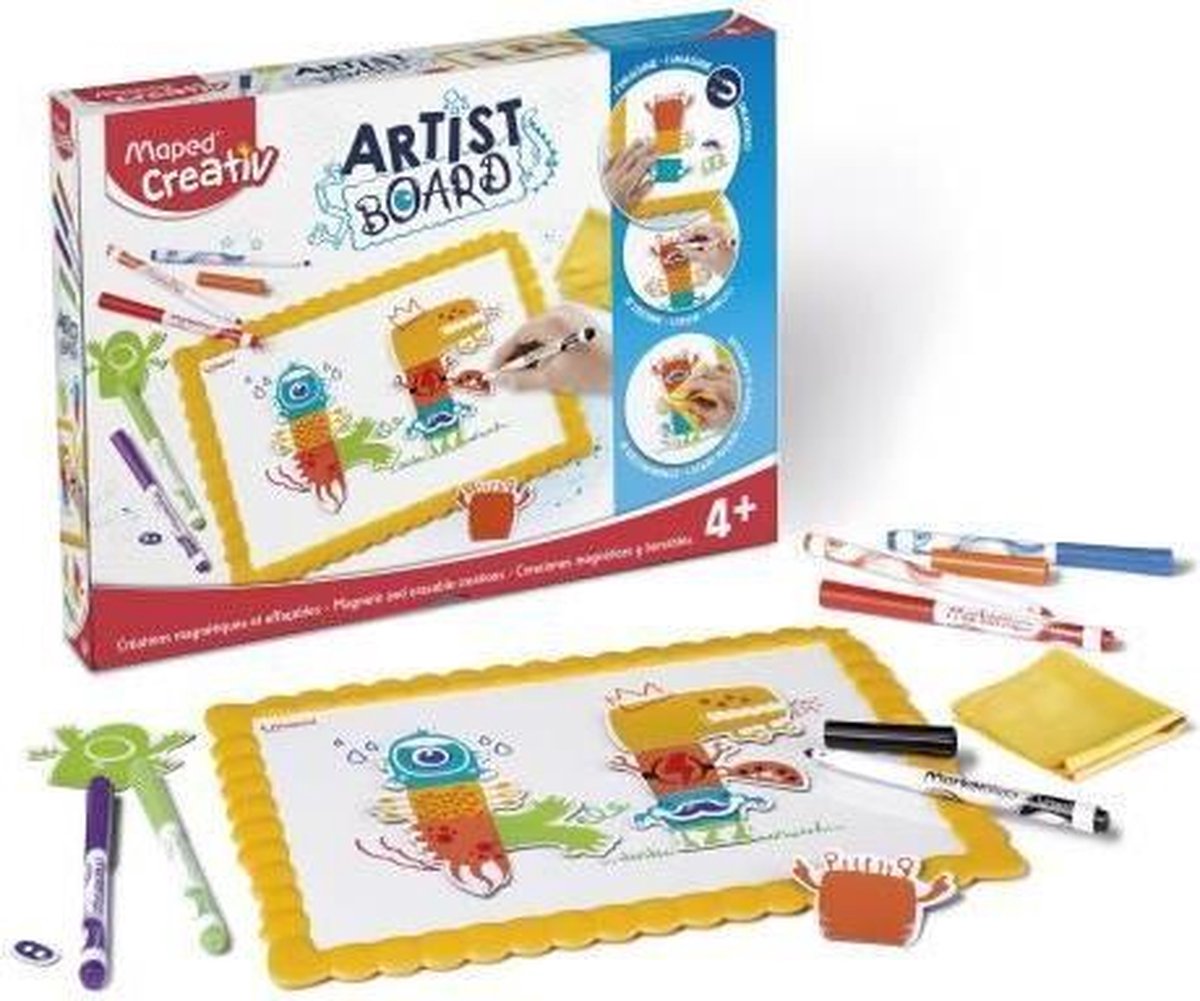 ARTIST BOARD - Kit om je eigen uitwisbare 