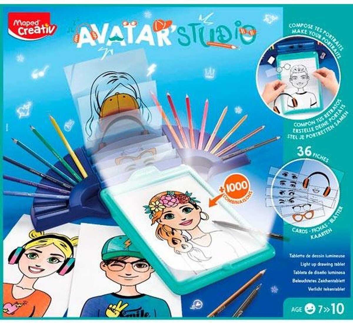 Tekenset Maped Avatar Studio