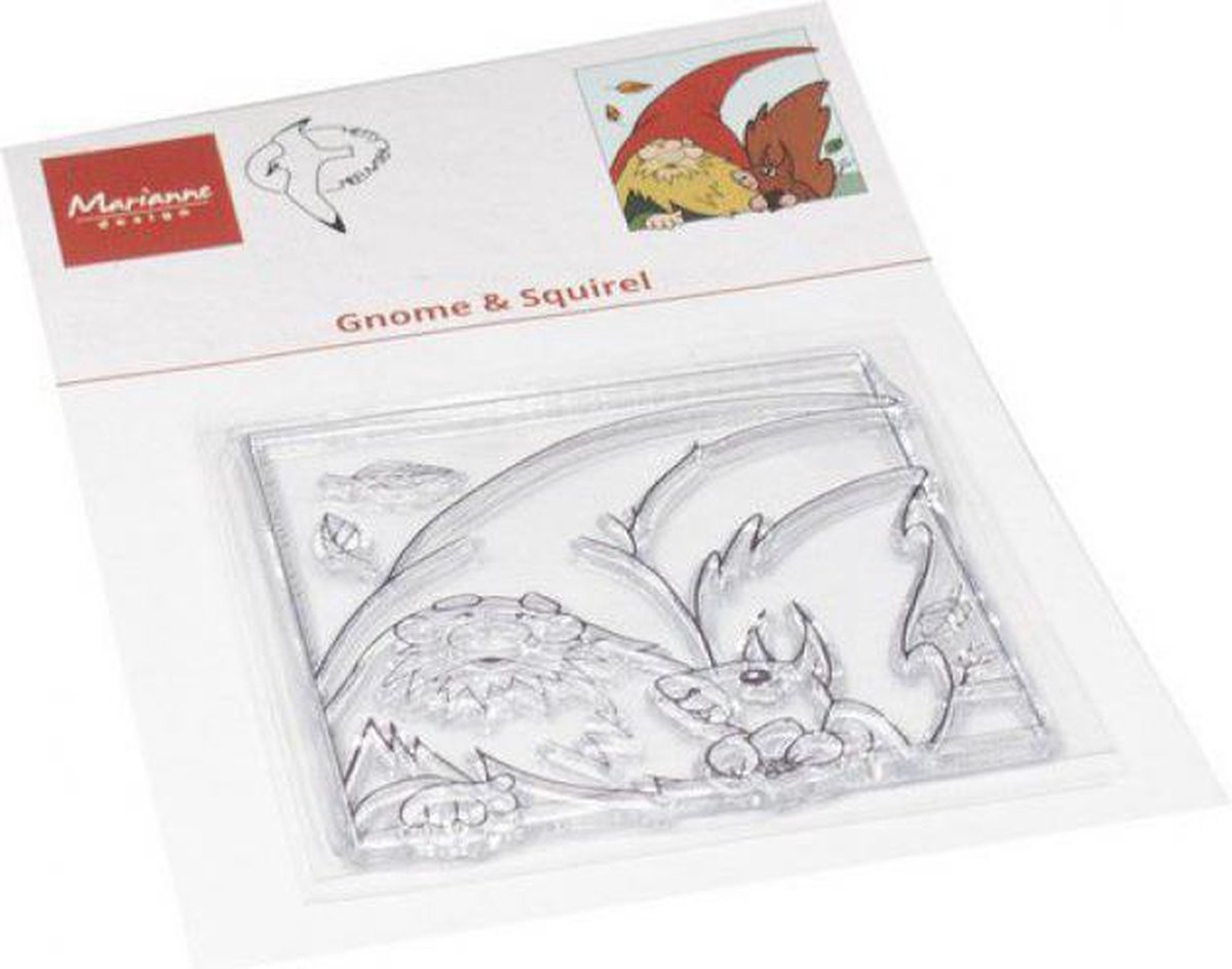 Clear Stamps, Hetty’s Gnome & Squirrel