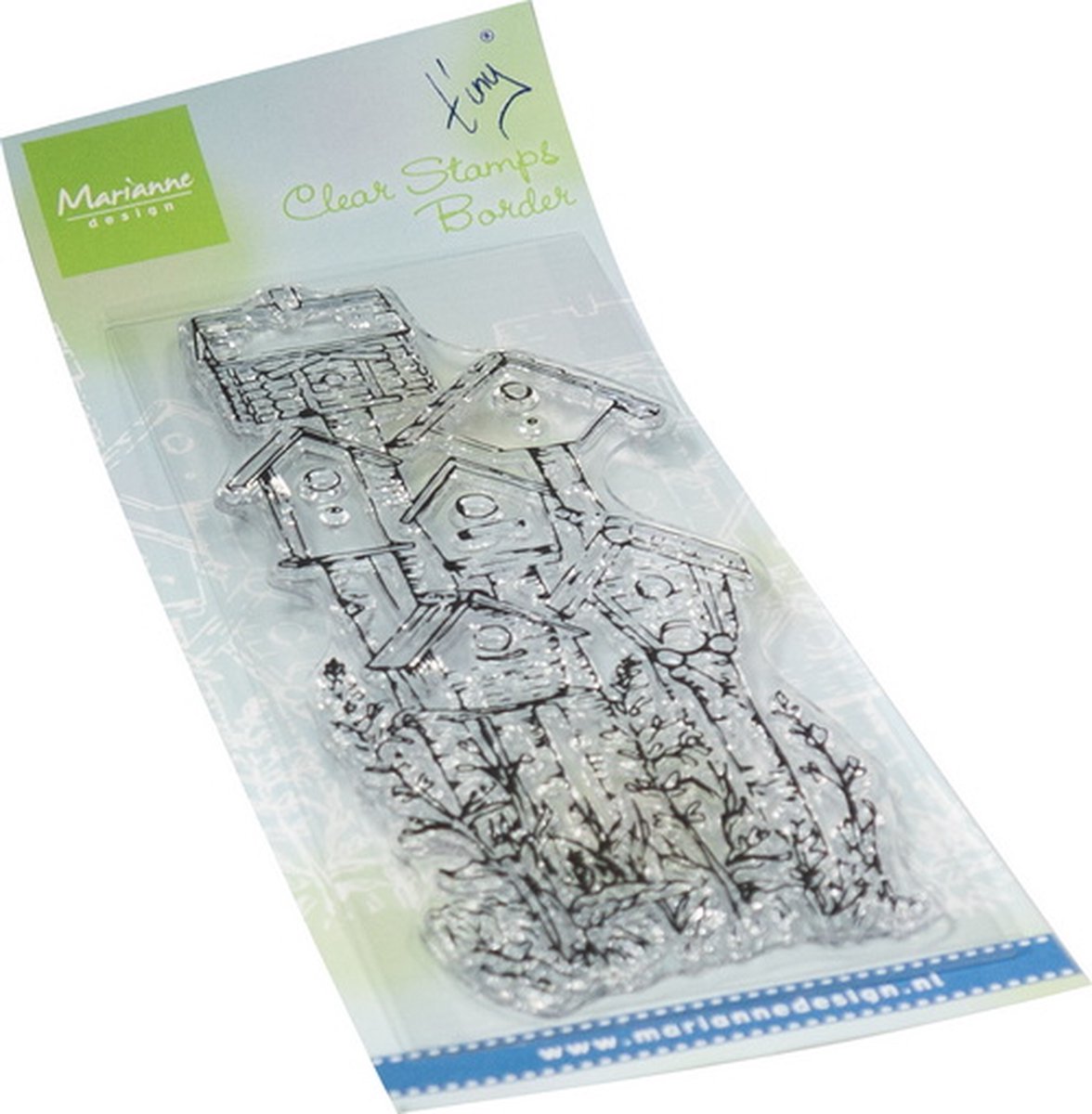 Clear Stamps, Tiny’s Borders – Birdhouses