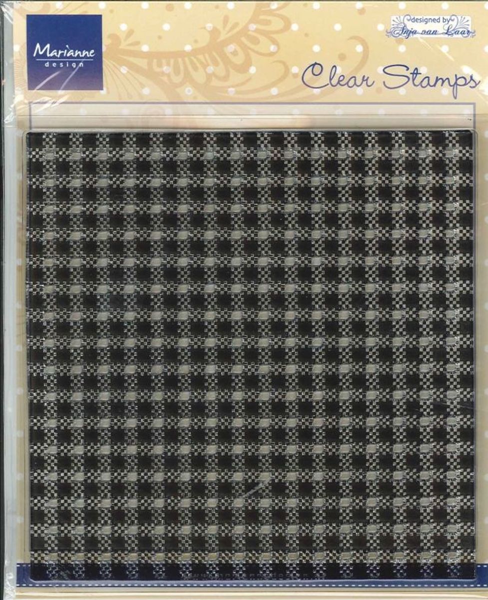 Clear Stamps Anjas Plaid
