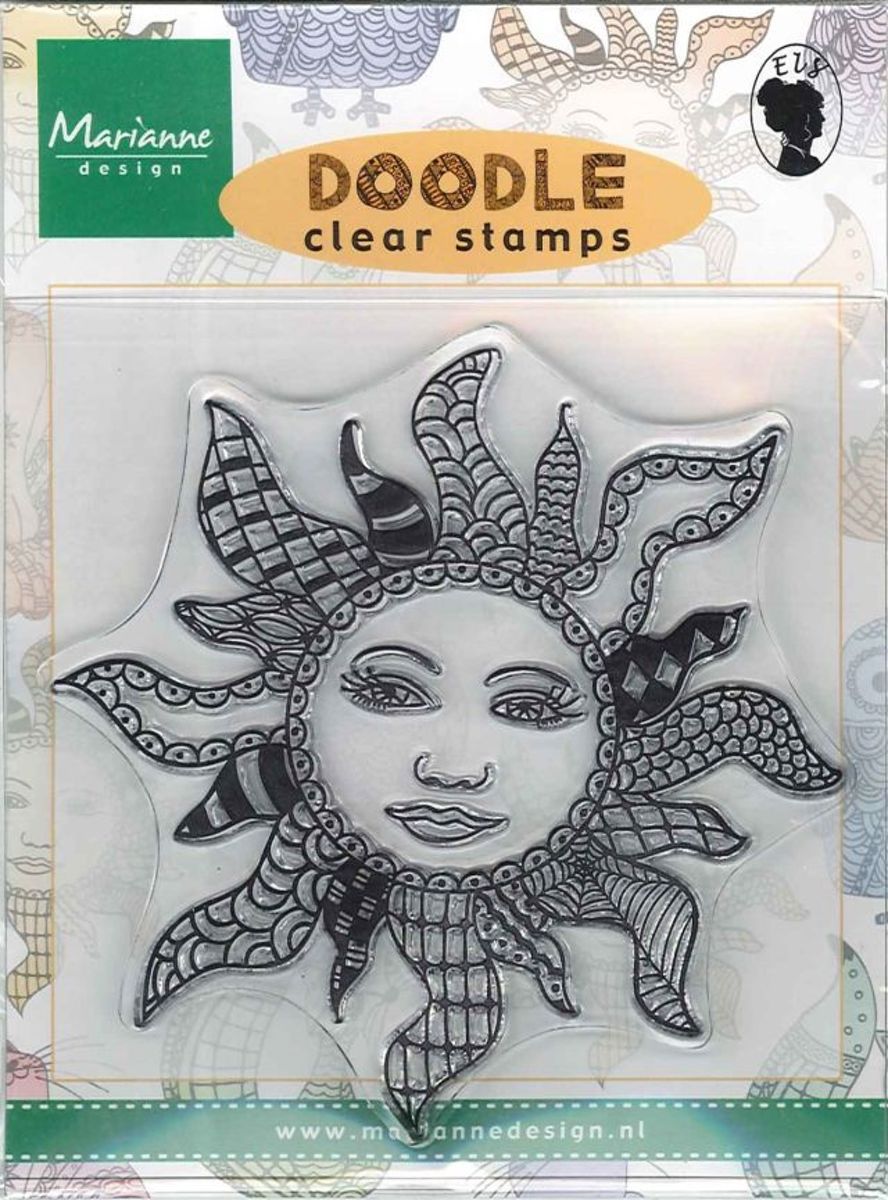 Clear Stamps Doodle Sun