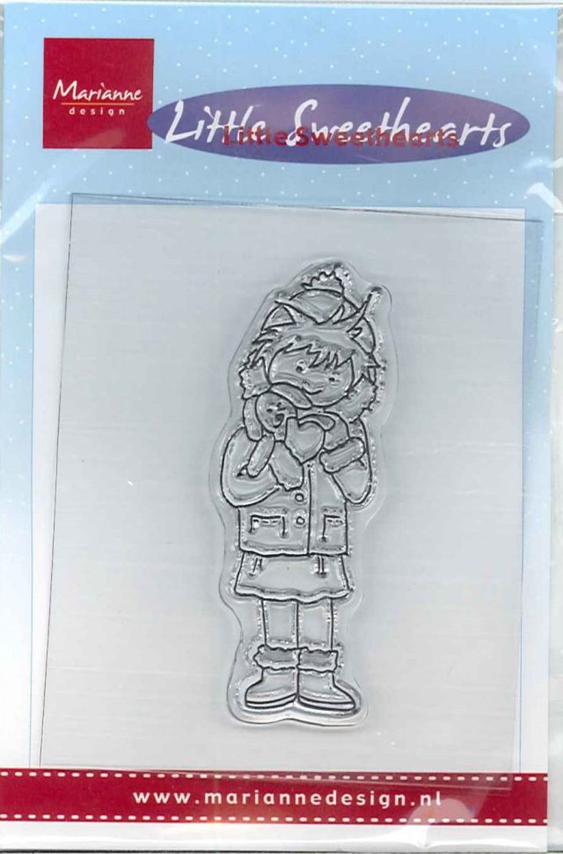 Clear Stamps Little Sweethearts Christmas hugs