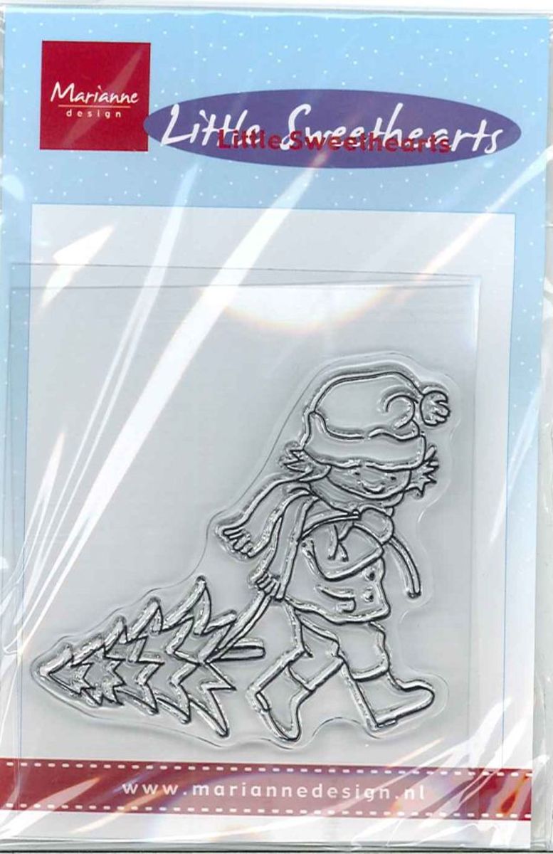 Clear Stamps Little Sweethearts Christmastree