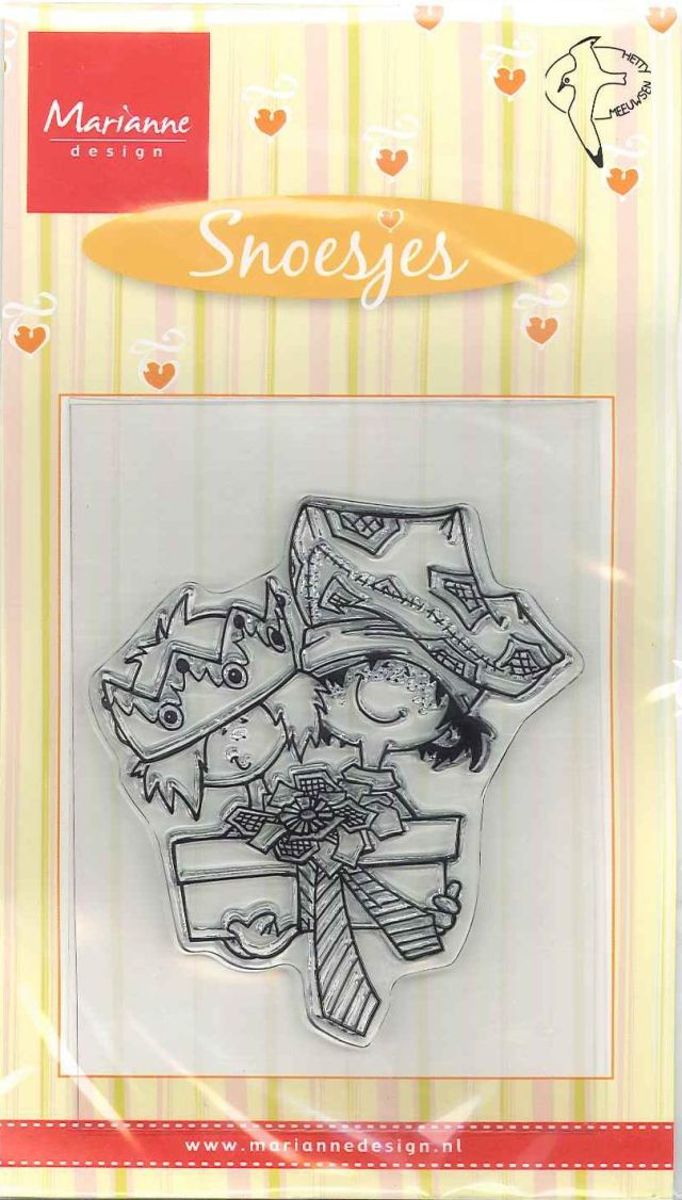 Clear Stamps Snoes met cadeau