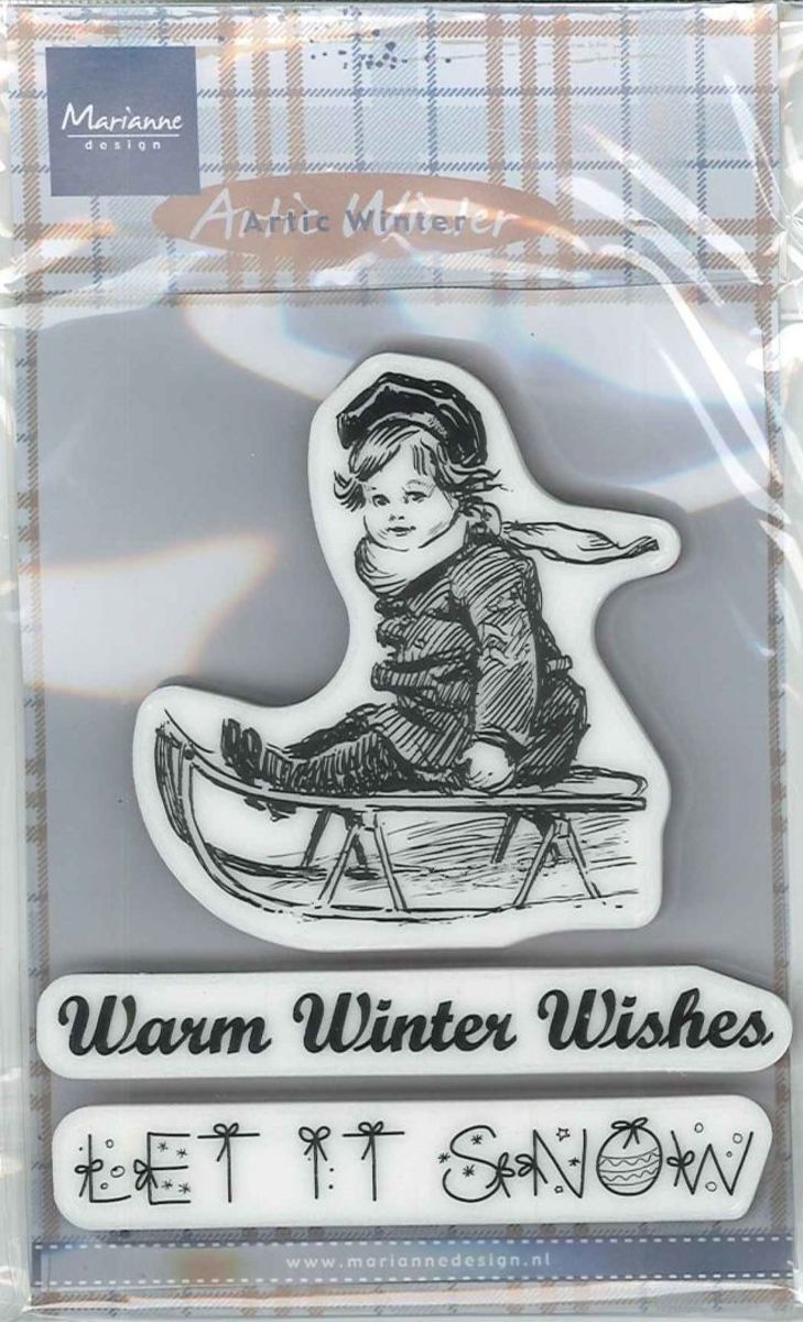 Cling Stamps Warm Winter Wishes