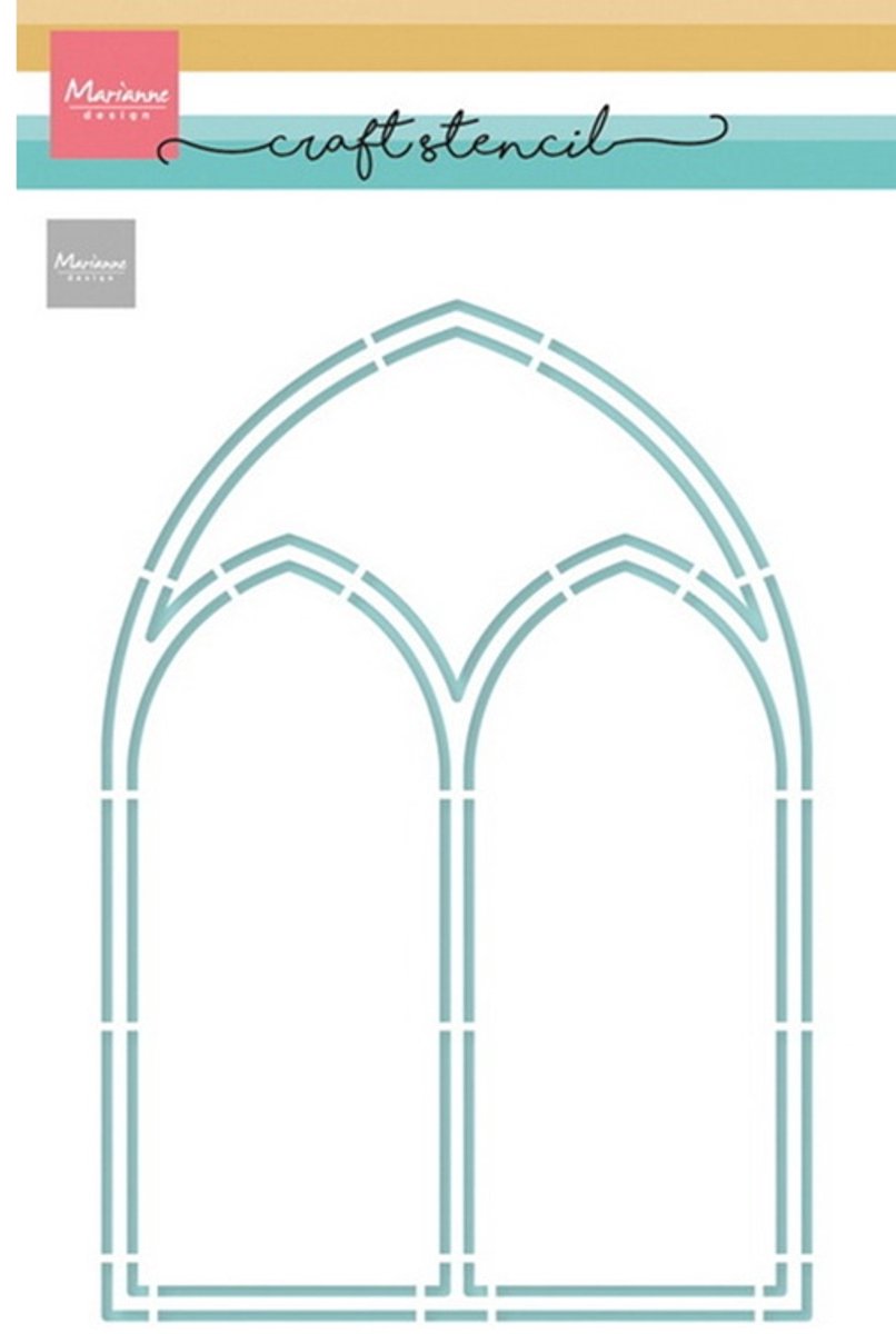 Craft stencil, Church Window